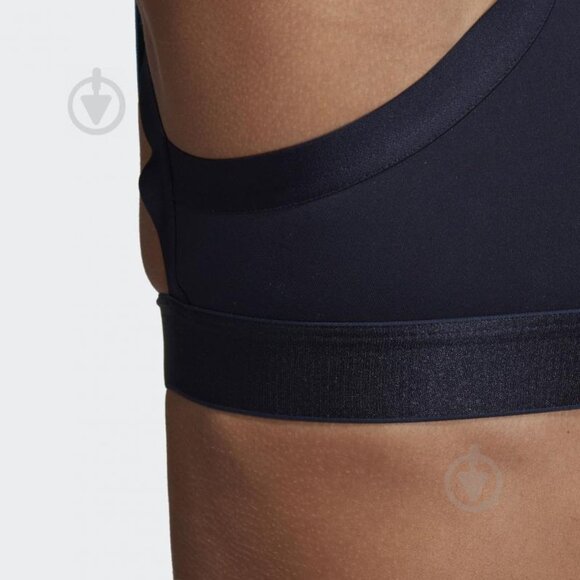 Adidas All Me Framing Light Support Sports Bra | Legendary Ink| DU1297 | 2XS - Picture 6 of 8